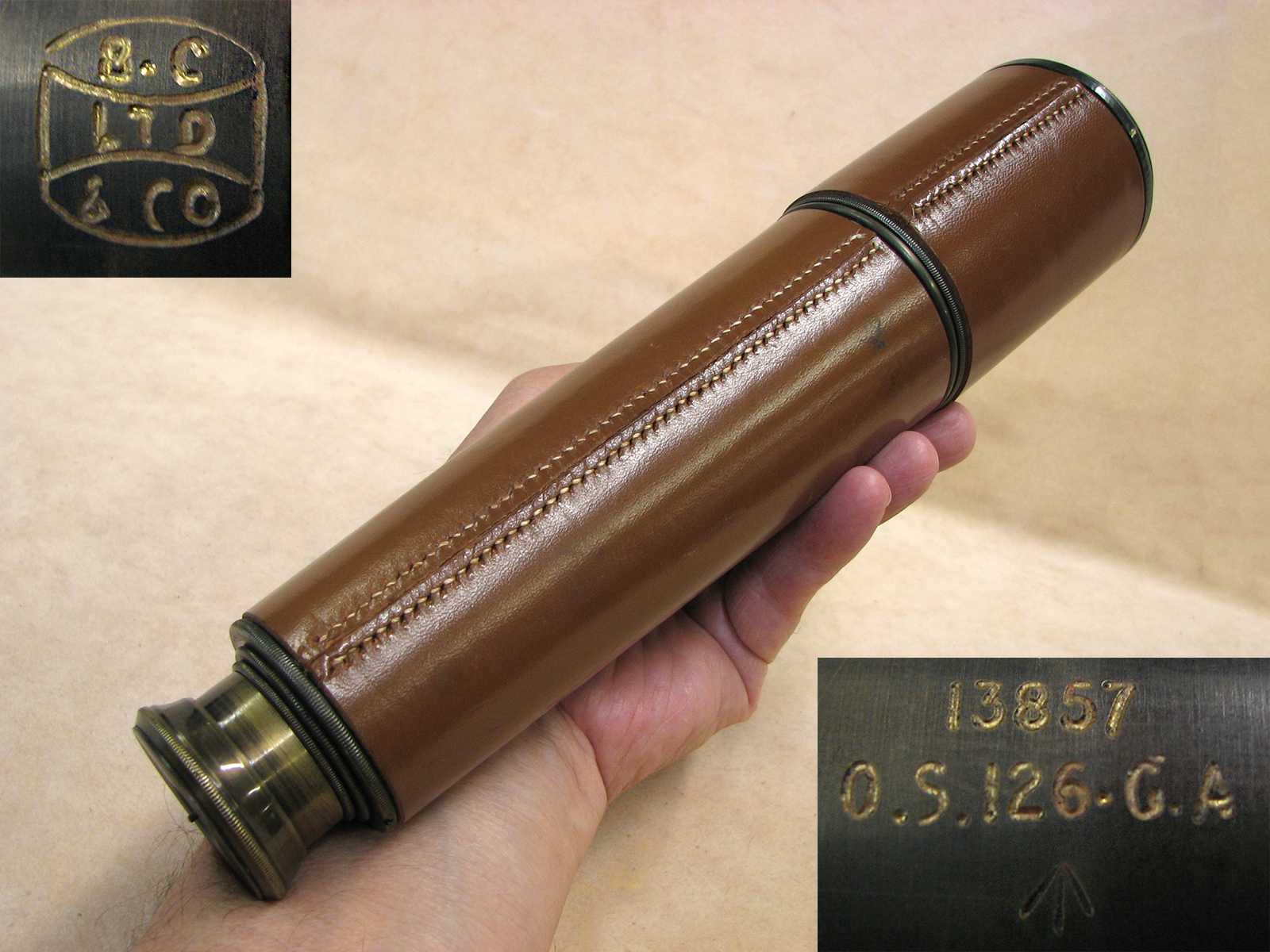 WW2 Scout Regiment MK II telescope by Broadhurst Clarkson